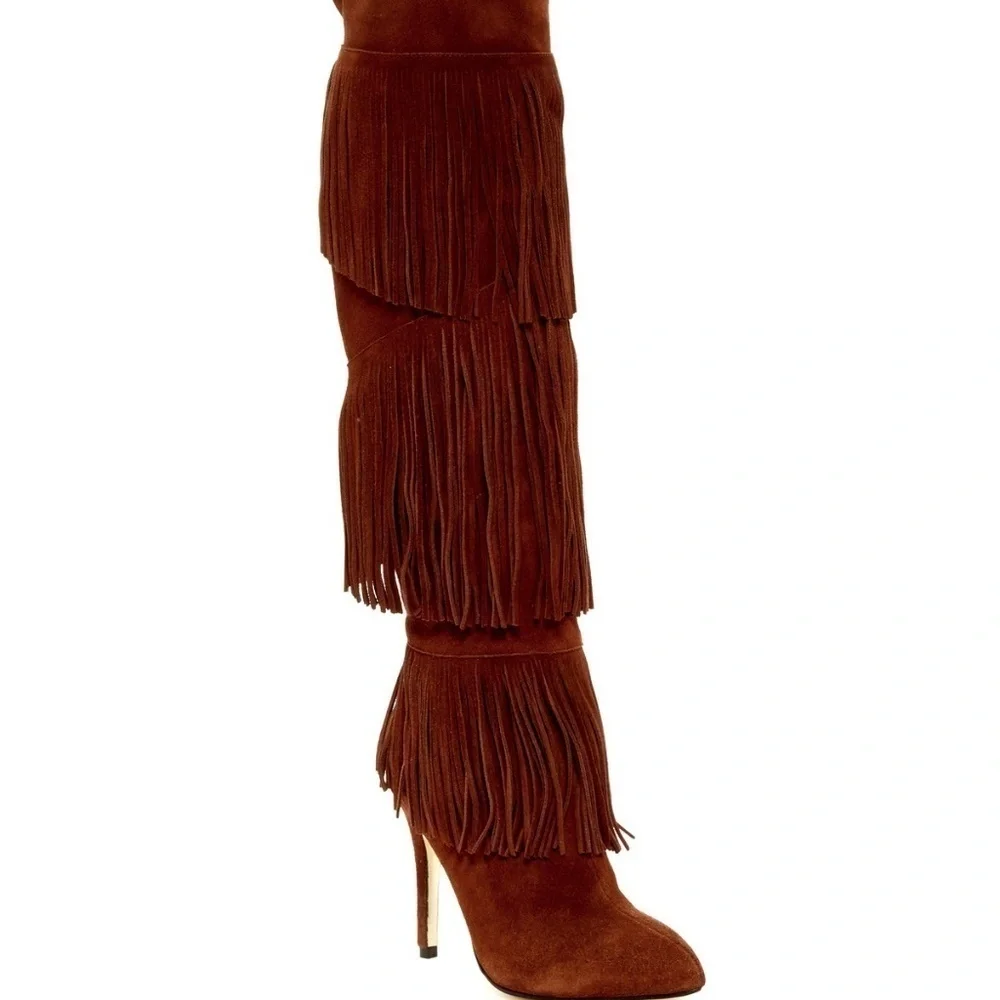 CHINESE‎ LAUNDRY OVER THE KNEE SUEDE BOOTS